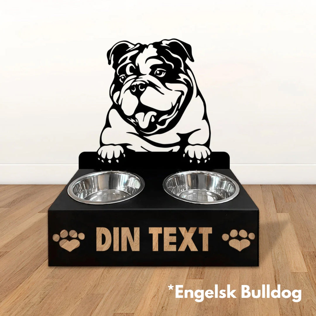 Hundmatskålar med ställ