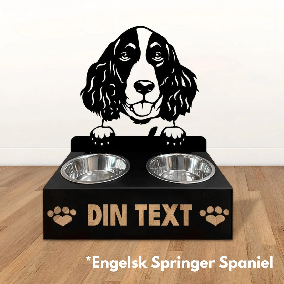 Hundmatskålar med ställ