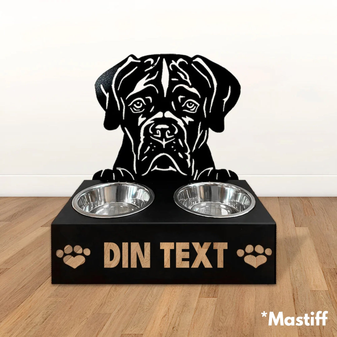 Hundmatskålar med ställ