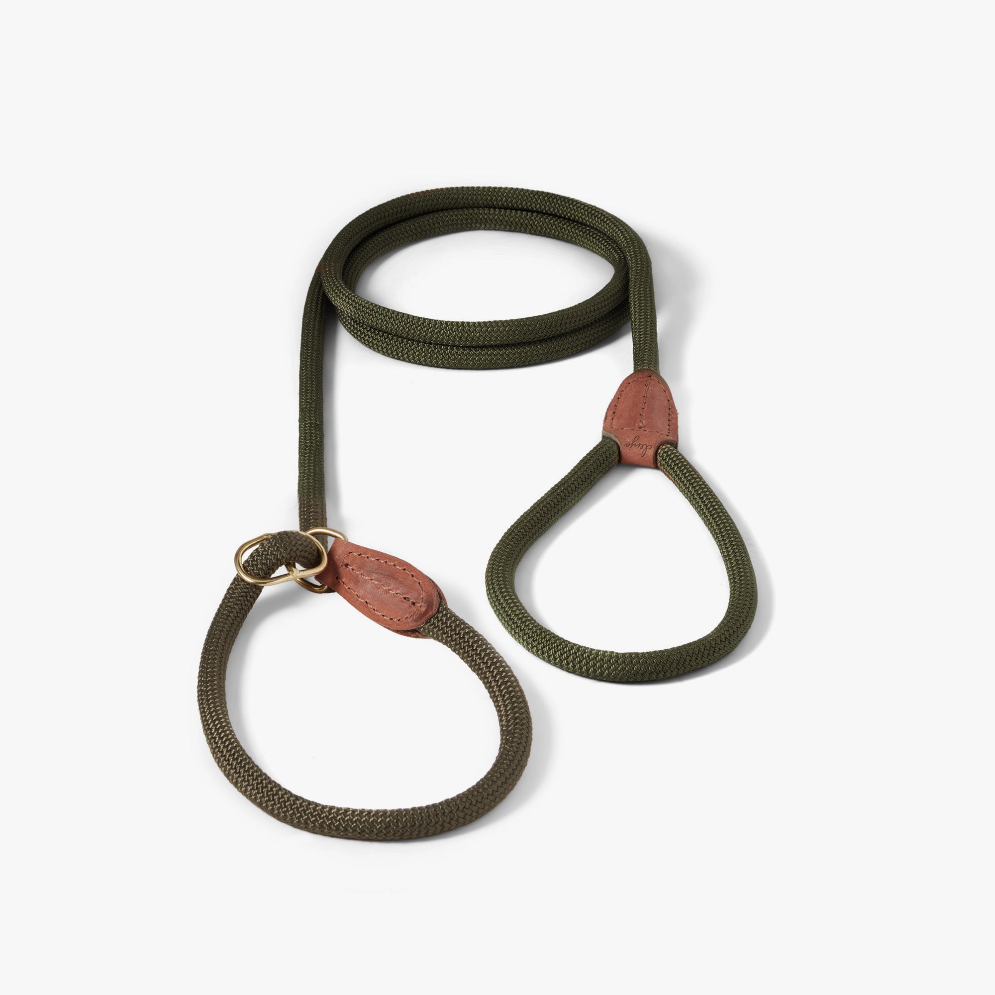Hundkoppel Torekov Shimmer Green – Denjo Dogs